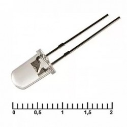 Светодиод 5RGWC 30000mcd 3,4V 15d
