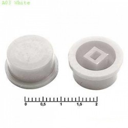 Колпачок для кнопки: A03 White