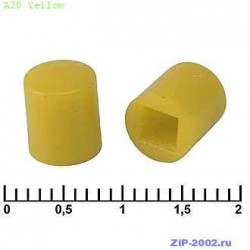 Колпачок для кнопки: A20 Yellow