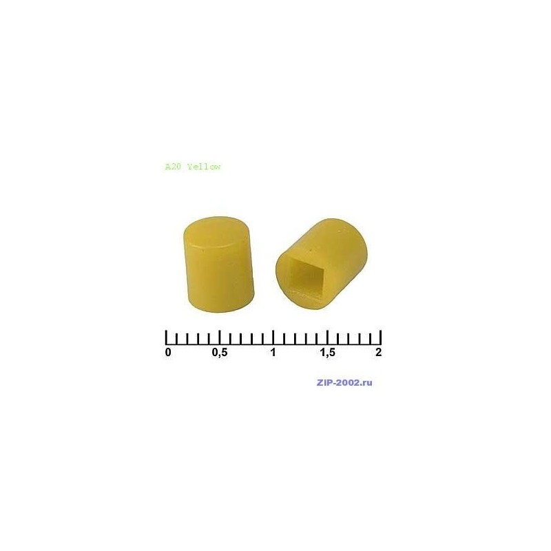 Колпачок для кнопки: A20 Yellow