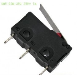 Микропереключатель: SM5-02N-25G 250v 3a