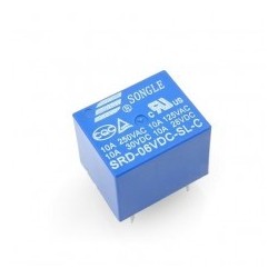 Реле T73 6V 10A (SRD-06VDC-SL-C)