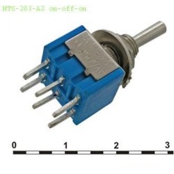 Микротумблер: MTS-203-A2 on-off-on