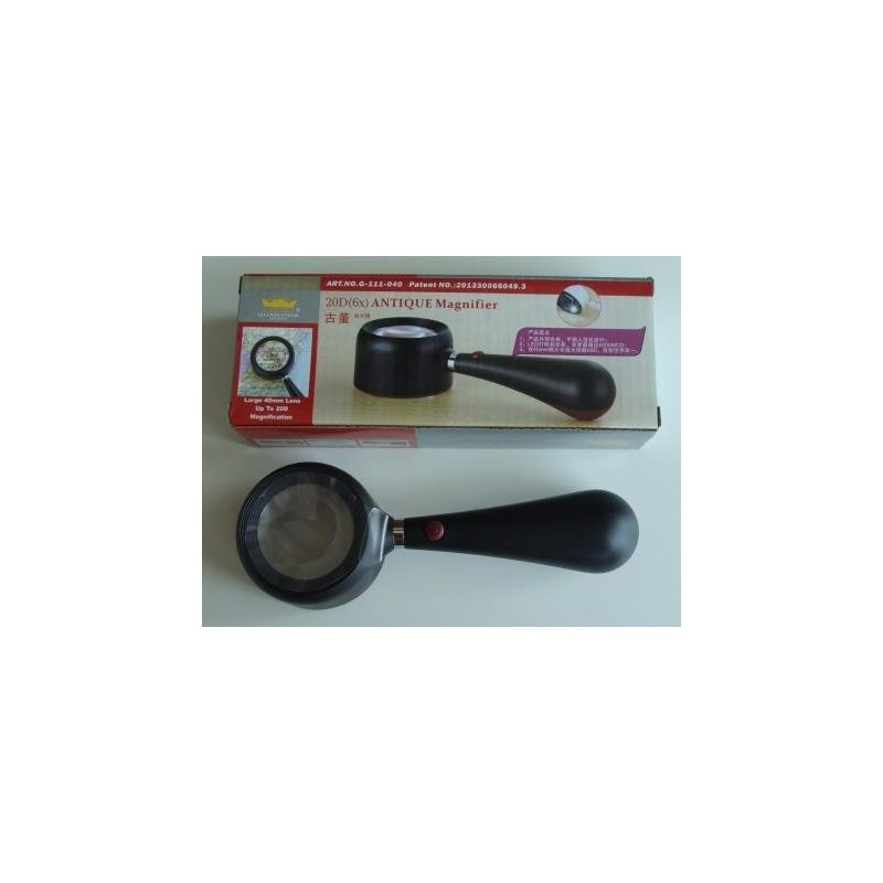 Лупа G-111-040 40мм 14D(4,5x)ANTIQUE Magnifier...