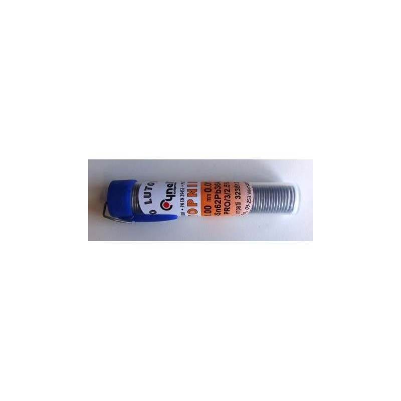 Припой Sn62Pb36Ag2, flux PRO/3/2,5% флакон