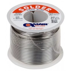 Припой Asahi Sn60/Pb40 1,6мм с флюсом CF10 0,5кг