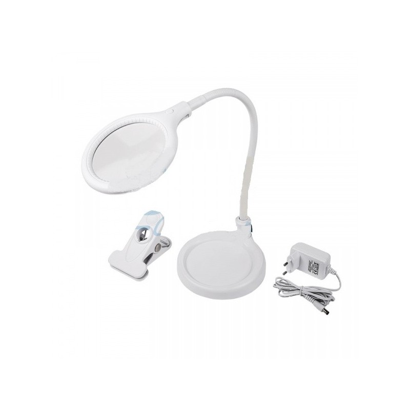 Лупа настольная 3D с подсветкой 30LED...