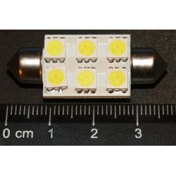 Салон 36-6SMD 5050 Red