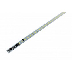 72LED2835 4mm CW 8000K 0.5w 1led жесткая линейка