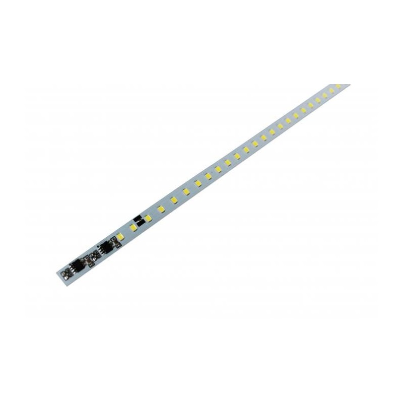 72LED2835 4mm CW 8000K 0.5w 1led жесткая линейка