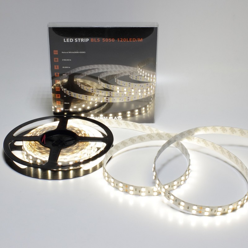 120LED5050 RGBW 20LM/LED  IP33 24V PREMIUM class
