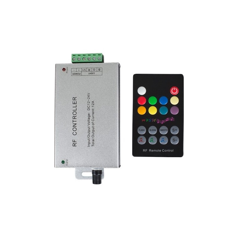 RF CONTROLLER RGB 12A (12-24v) 144 Watt  RF...