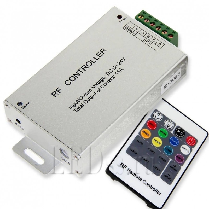 RF CONTROLLER RGB 15A(12-24v) 144 Watt  RF...