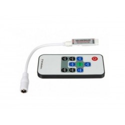 RF minicontroller RGB 5-12V 12A144W