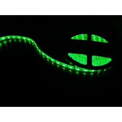 Светодиодная лента 5050/60LED, цвет: зеленый, напряж: DC...