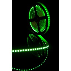 Светодиодная лента 3528/120LED, цвет: зеленый (на черной...