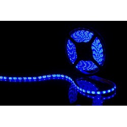 Светодиодная лента 3528/60LED, цвет: голубой, напряж: DC...