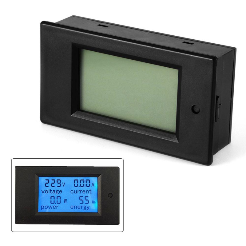Вольтметр 80-260VAC Амперметр 100A