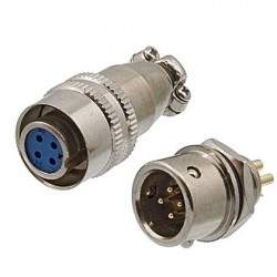 XS9-4(Zn) panel plug