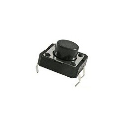 Кнопка тактовая KAN1211-0751B / 12x12x7мм