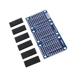Тройная основа для WeMos D1 mini