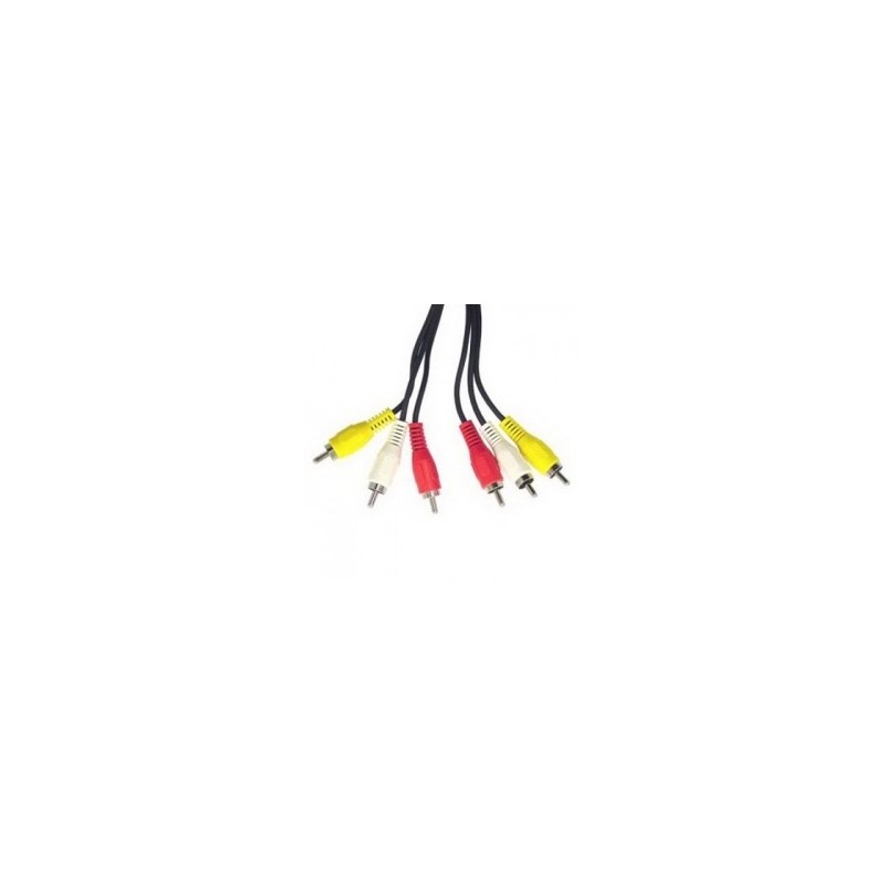 Шнур 3*RCA (тюльпан) штекера - 3*RCA (тюльпан)...