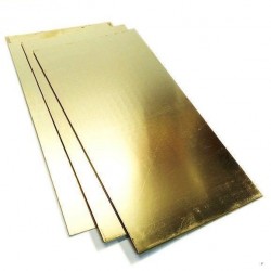 Латунь лист 1,5 х 600 х 1500 мм (мягкий)