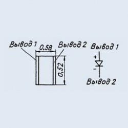 Диоды СВЧ 2А516А Au