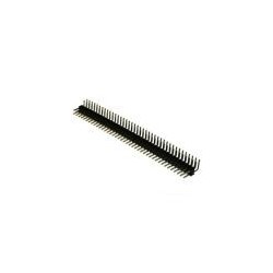 Разъём штыревой PLD 2x40R / штырь на плату угловой шаг 2.54