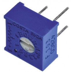 Подстроечный резистор 500ом 0,25W ±10%