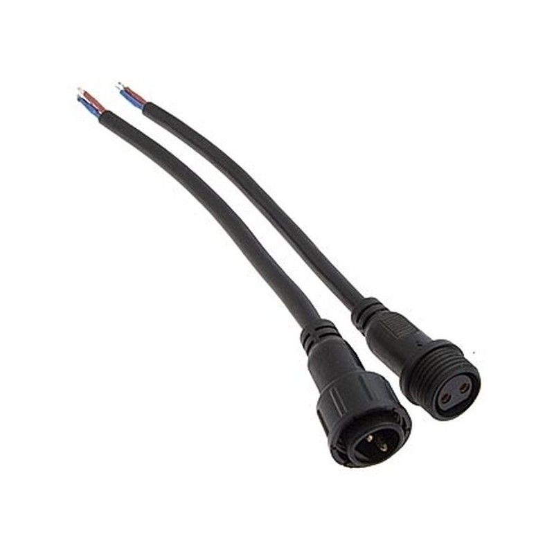 Разъем 2pin BP L=40 D=21.5mm 2*075mm2