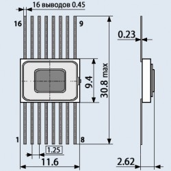 Микросхема 1135СА2 Au