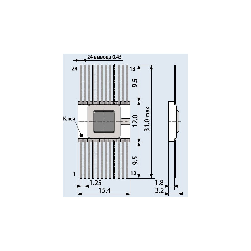 Микросхема 556РТ161 Ni