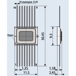 Микросхема 564ИЕ9В Ni