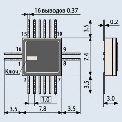 Микросхема 544УД12У3 Au