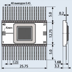 Микросхема 585ИК01 Au