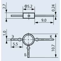 Транзистор КТ3109А1