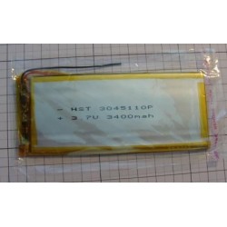 P005 Аккумулятор Li-pol 3,0*45*110 3,7v 3400mAh