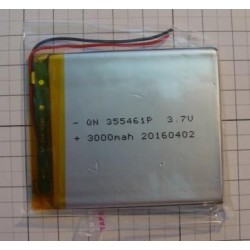P014 Аккумулятор Li-pol 3,5*54*61 3,7v 3000mAh