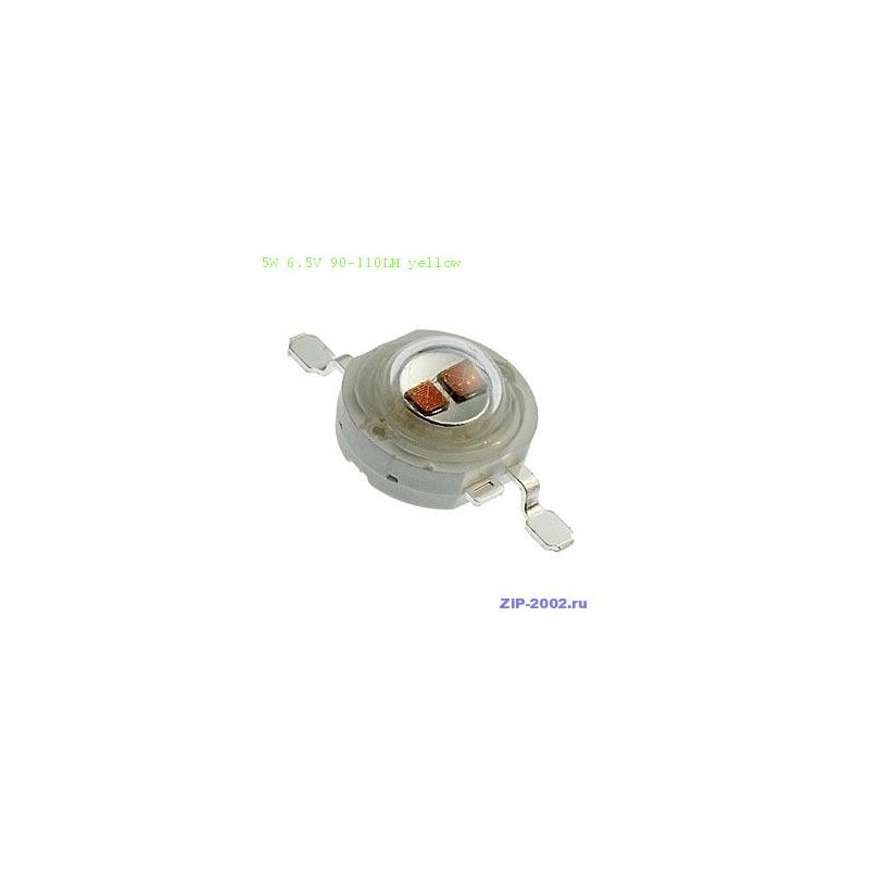 Мощные светодиоды 5W 6.5V 90-110LM yellow