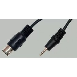 Шнур DIN 5 pin "шт" - 3.5мм "шт" стерео OD4.0мм 1.0м