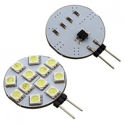 Автомобильное освещение  G4 AC-DC 12V 12LED 5050 10Lm 0,7W W