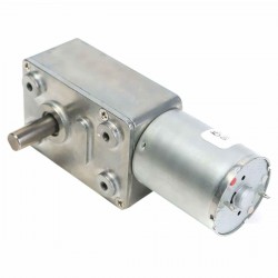 Мотор с редуктором и энкодером JGY-370 червячная передача...