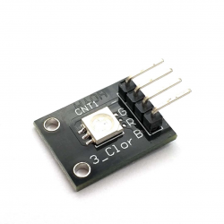 Трехцветный RGB светодиодный модуль LED SMD KY-009