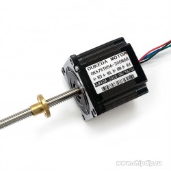 Мотор шаговый NEMA 23 OK57STH56-2804A-300ST82 1.8° 2.8A с...