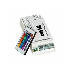 Контроллер RGB ИК с ПДУ (24кн) led-ir24M2-rgb 12В 9А Music