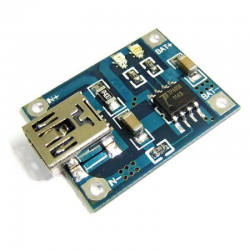 Модуль заряда аккумуляторов TP4056 (mini USB)