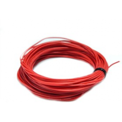 Провод силиконовый 30AWG 0,05 мм кв 10 м (красный)