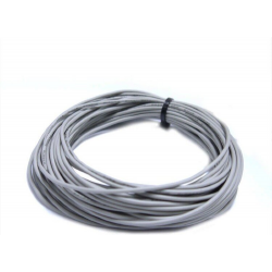 Провод силиконовый 28AWG 0,08 мм кв 10 м (серый)