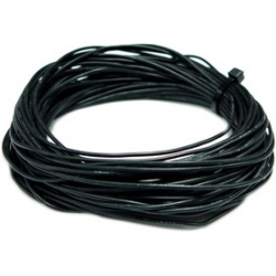 Провод силиконовый 28AWG 0,08 мм кв 10 м (черный)
